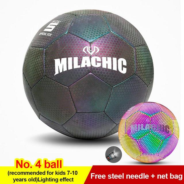Holographic Glowing Soccer Ball
