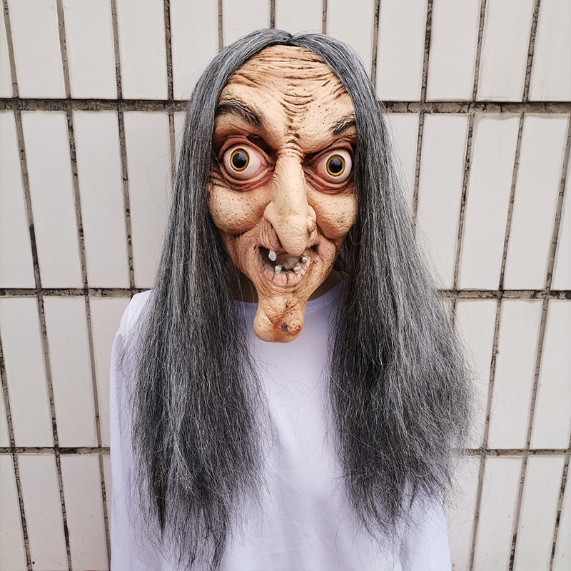 Scary Female Ghost Witch Mask
